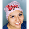 Holiday Tractors Cute Hearts Solid Color Custom Valentine's Day Themed Euro