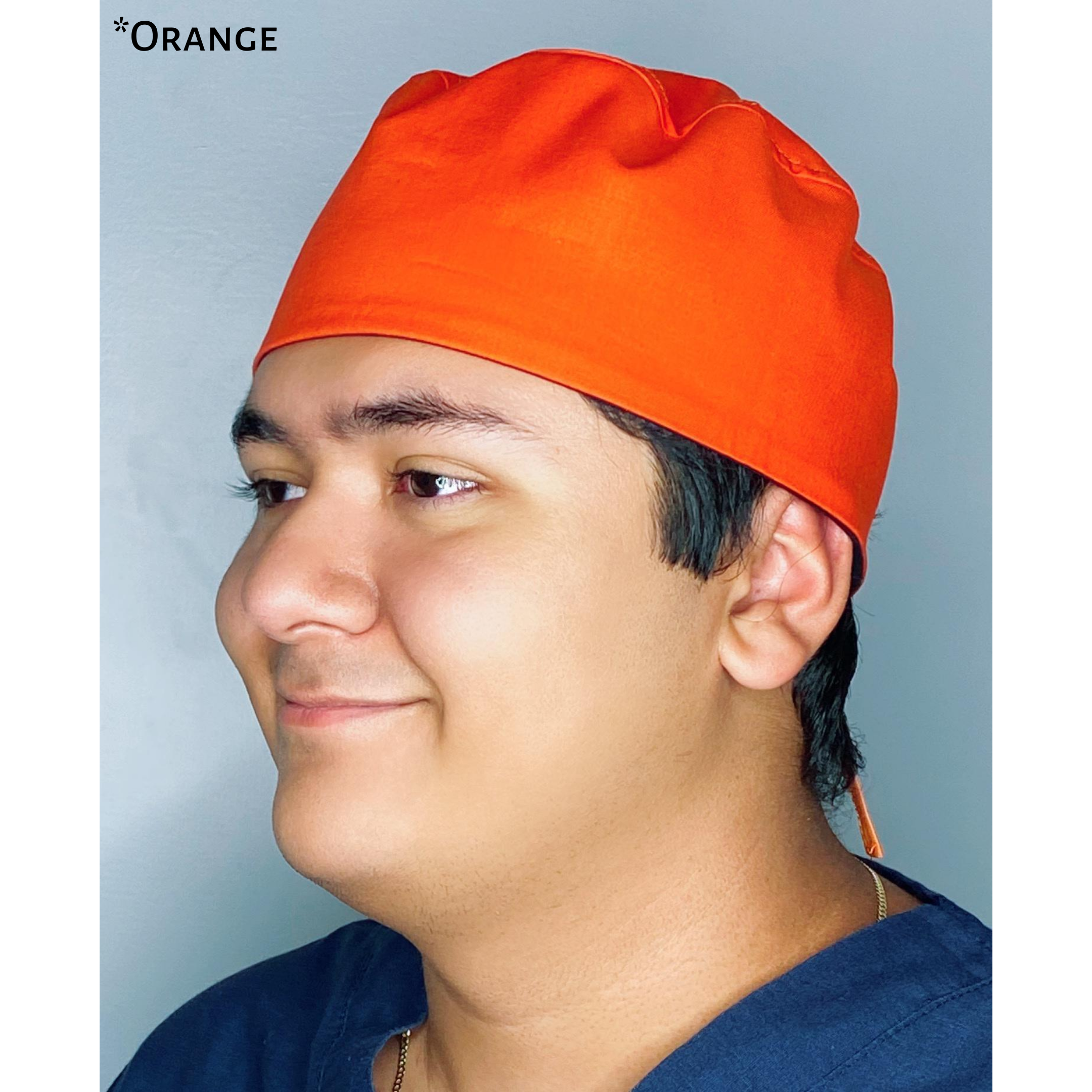 Solid Color Unisex Scrub Cap