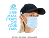 Tech Life is The Best Life Hat Buttons Adjustable Face Mask Holder Ear Savers