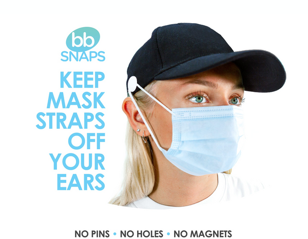 We Love Our Patients Hat Buttons Adjustable Face Mask Holder Ear Savers
