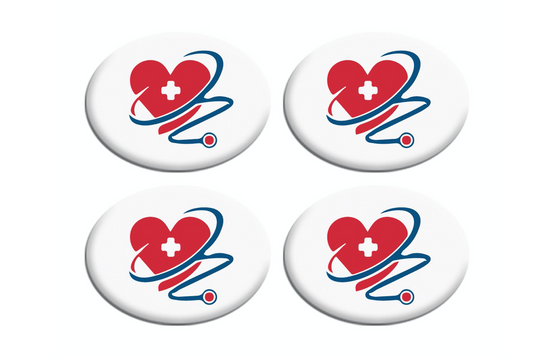 Heart Stethoscope Hat Buttons Adjustable Face Mask Holder Ear Savers