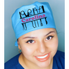Personalized Medical Instruments with Name Themed Solid Color Ponytail