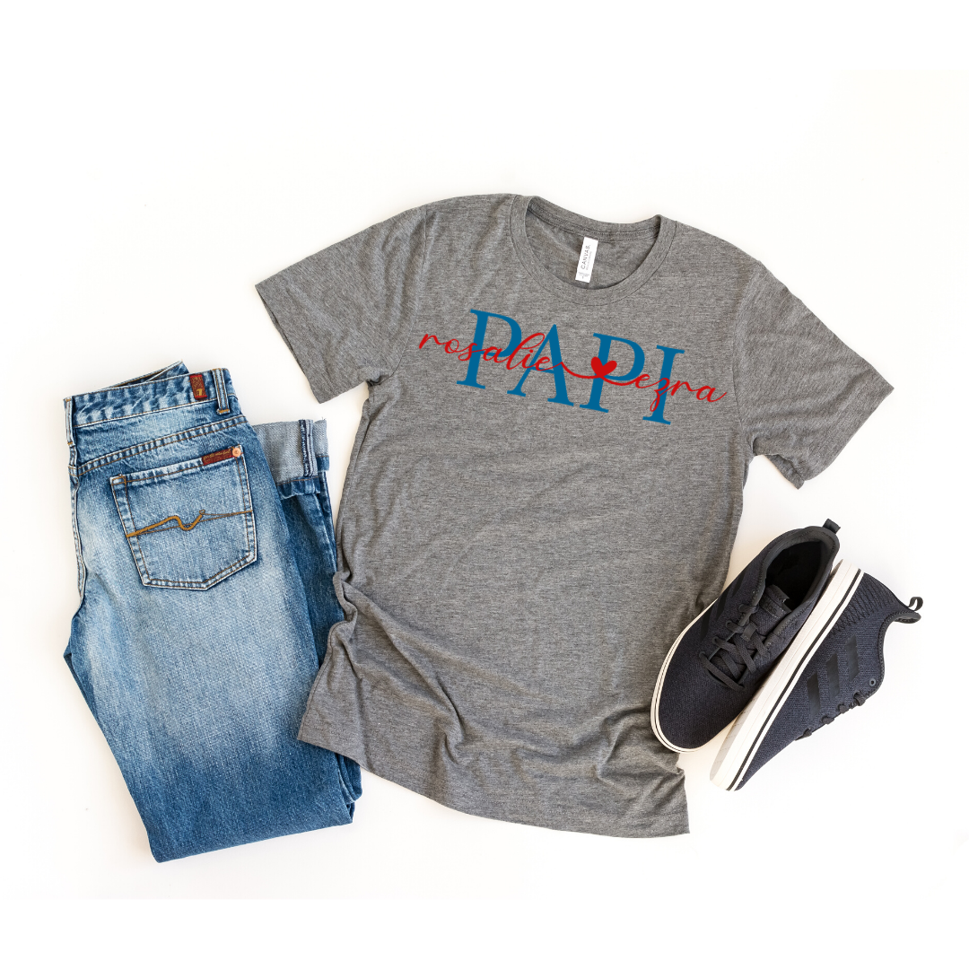 Custom Personalized PAPI Unisex T-Shirt