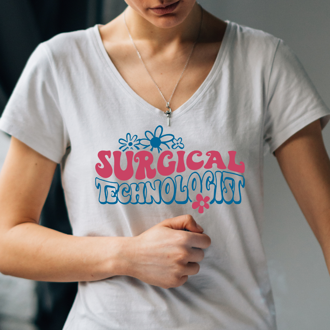 Surgical Technologist Women's Ideal V-Neck Tee