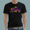 Holiday Tractor Mardi Gras Unisex T-Shirt