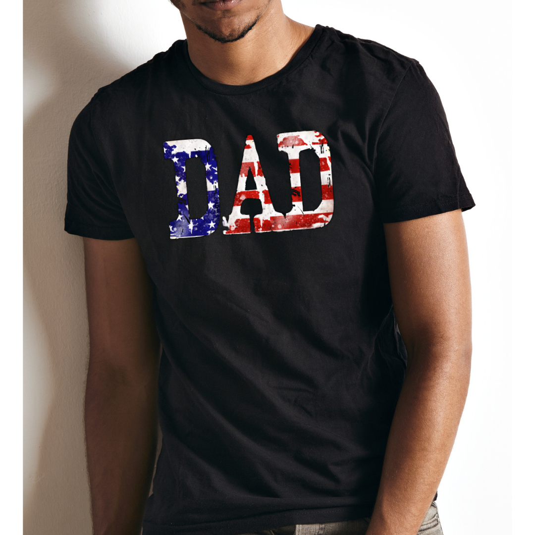 DAD American Flag Unisex T-Shirt
