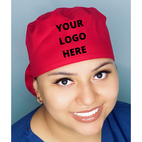 Your Logo Printed or Embroidered on Custom Solid Color Ponytail