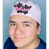 Butterfly Believe Themed Custom Solid Color Unisex Scrub Cap