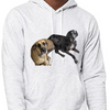 YOUR Picture Printed Full Front On A Unisex Fleece Pullover Hoodie