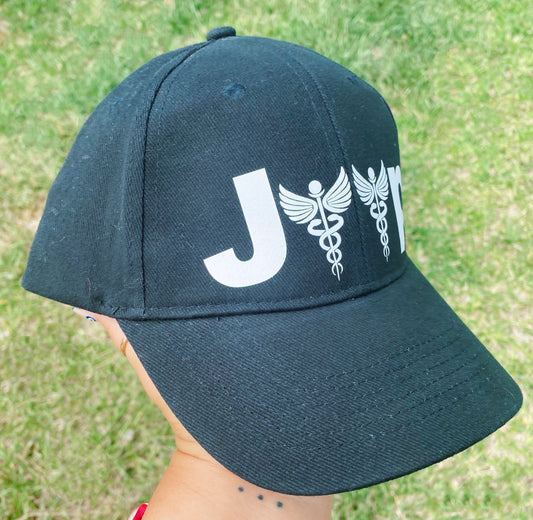 Medical Snake Car Inspired Caduceus PRINTED Baseball Cap